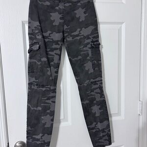 Ashley Mason Gray Cargo Pants